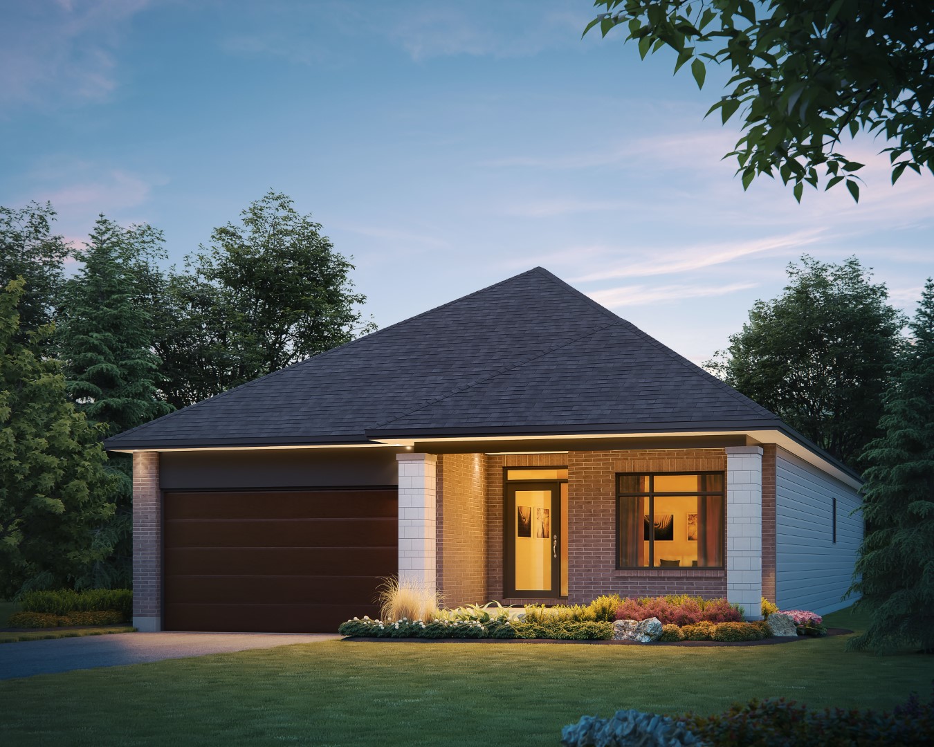 Tamarack The Meadows Stirling Single Family Home Elevation