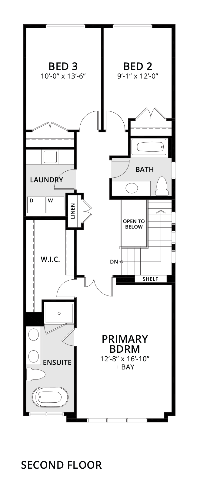 Second Floor layout
